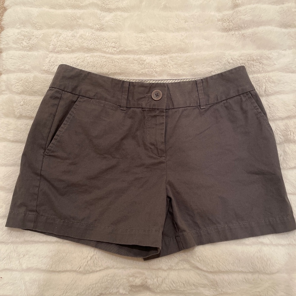 Ann Taylor Loft Grey Riviera Shorts